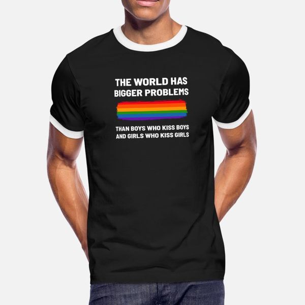 

lgbt flag gay pride t shirt men customized 100% cotton euro size s-3xl clothing graphic humor spring autumn cool shirt