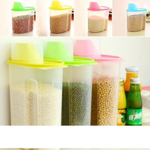 

clear storage box with color lids food storage box five color box moistureproof