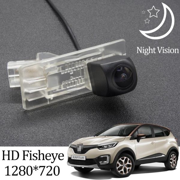 

owtosin hd 1280*720 fisheye rear view camera for captur kaptur 2013 2014 2020 2020 car parking monitor