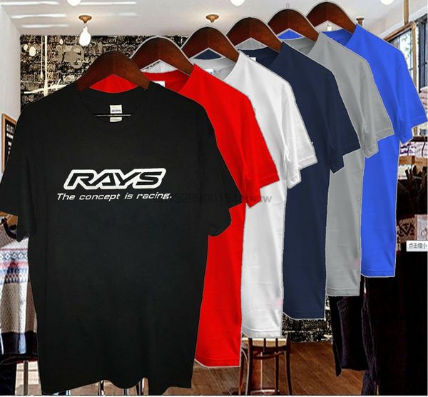 

new logo rays volk racing t-shirt men