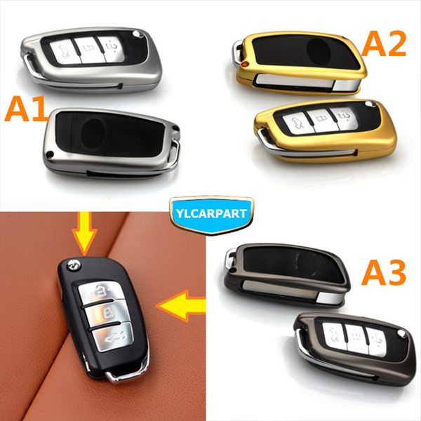 

for geely emgrand x3,gx3,gc6,car remote key case, Silver
