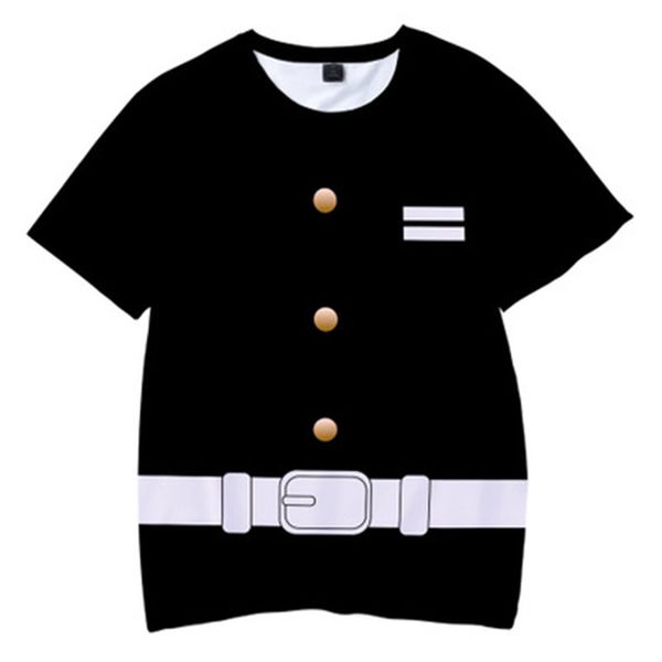 

summer 3d demon slayer boys girls comic kimetsu no yaiba 3d print shirts plus size anime hentai men clothing