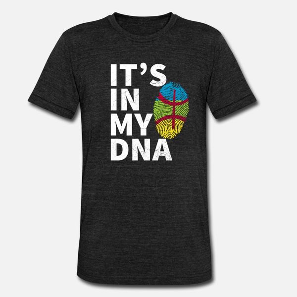 

amazigh is in my dna tamazgha kabyle pride t shirt men designs 100% cotton s-xxxl vintage fitness fashion summer style kawaii shirt