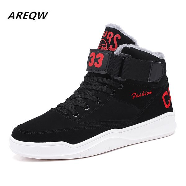 

2020 autumn and winter plus velvet comfortable warm wear flat men's cotton boots comfortable cotton men's boots, Black