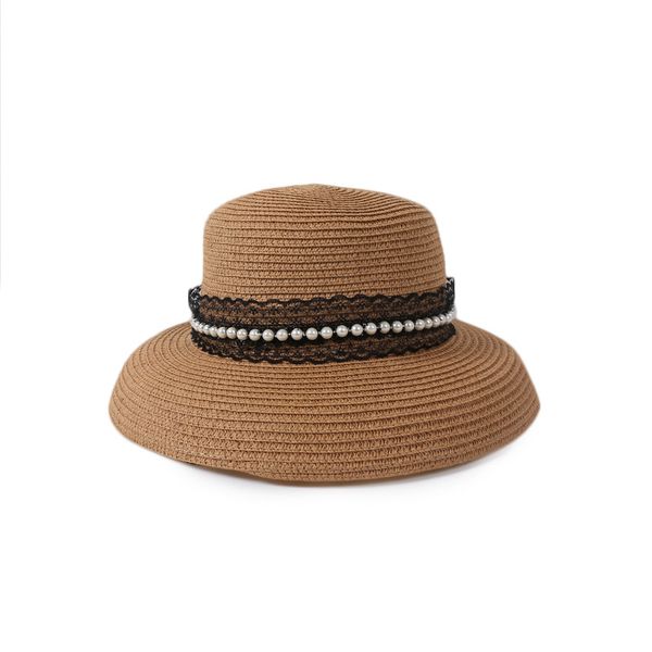 

wide brim hats fashionable quality straw hat beach female's summer sun outdoor travel big eaves, Blue;gray