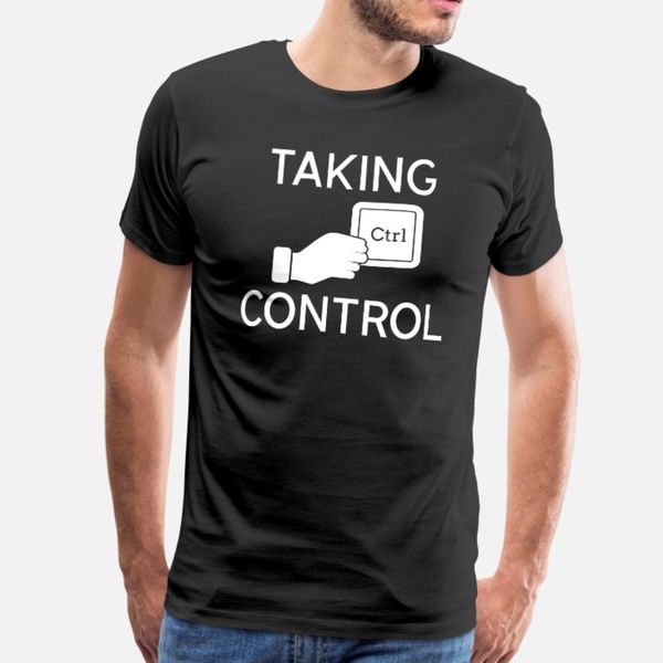 

taking control t shirt men designer 100% cotton o neck cool sunlight new fashion summer style unique shirt
