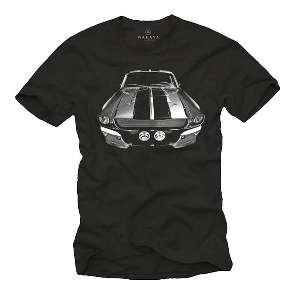 

2019 смешные мужские футболки сша muscle car 1967 летняя мода tee shirt