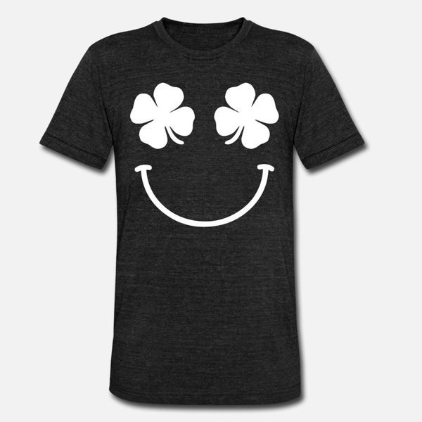 

clover face t shirt men gift cotton s-xxxl leisure gift new fashion summer novelty shirt