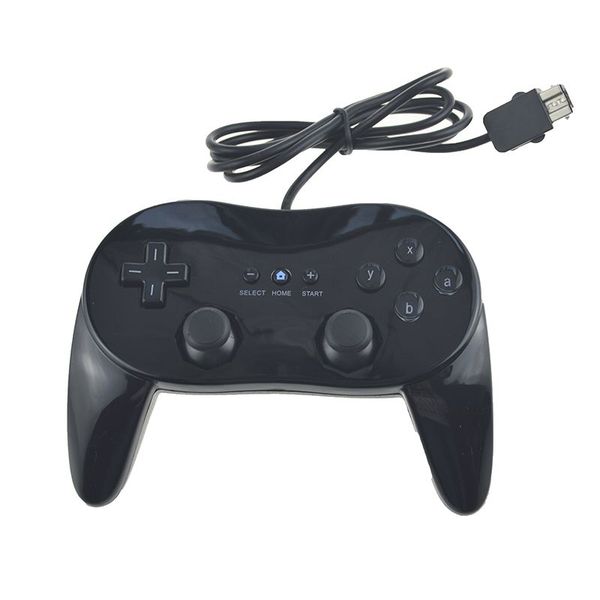 

white/black classic wired game controller gaming pro remote game controller gamepad for wii