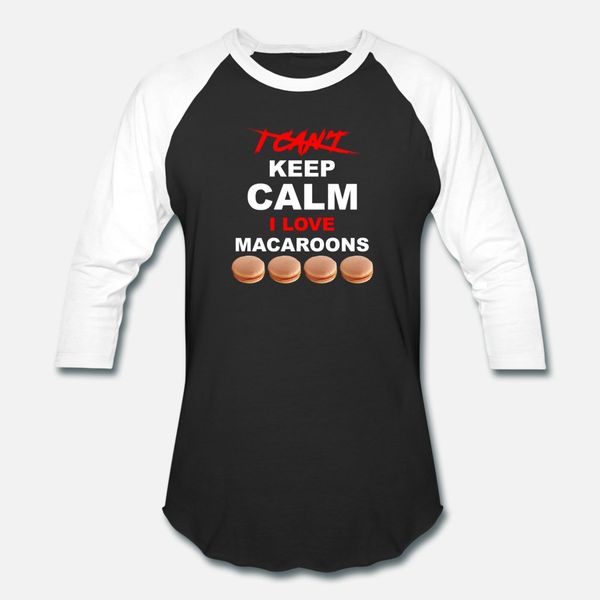 

i cant keep calm i love macaroons french cookie t shirt men designer cotton s-xxxl costume famous basic summer pictures shirt