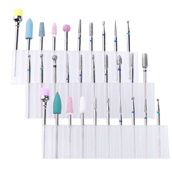 

nail art tungsten steel alloy grinding head set 10 pieces of special grinding head brush for grinding machine tool polishing tool sale