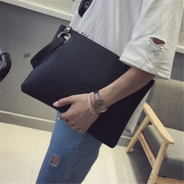 

fashion women elegant party clutches pu leather envelope clutch bag handbag lady female vintage evening bag new
