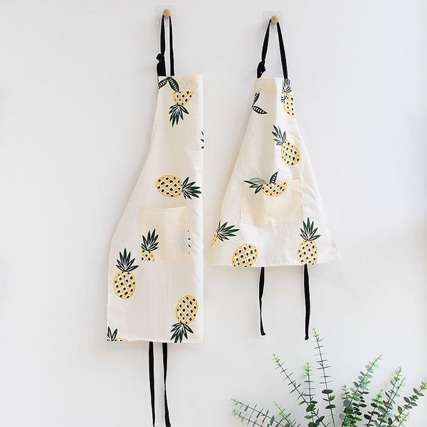 

aprons parent-kid cotton apron cartoon cute printed for kitchen accessories baking cooking parent-kids 100%