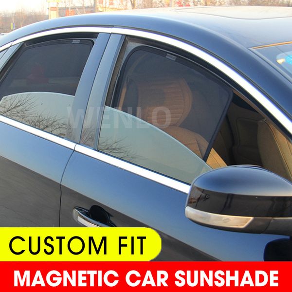 

magnetic car side window sunshade for baojun 310 310w 360 510 530 560 610 630 730 rc-6 sun shades cover mesh car curtain