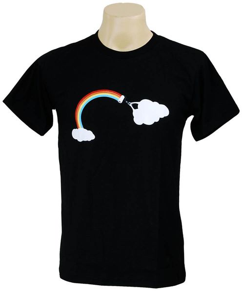 

new t shirts tee shirt 100% cotton print shirts banksy cloud paint rainbow t-shirt indie graffiti customized tshirts