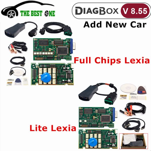 

diagbox v8.55+v7.83 lexia 3 full chips lexia-3 fw 921815c lexia3 pp2000 v48/v25 for / car diagnostic tool