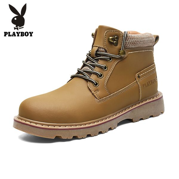 

playboy new men's outdoor hiking shoes mountaineer climbing sneakers waterproof tactical hiking shoes men camping walking boots