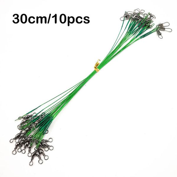 10pcs-green-30cm - Tippet