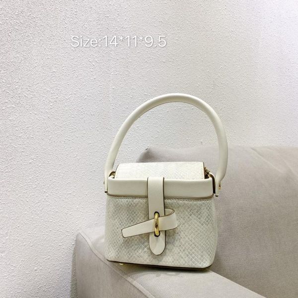 

summer women bags niche buckle square bucket bag chain shoulder bag 01-sb-xzxfck