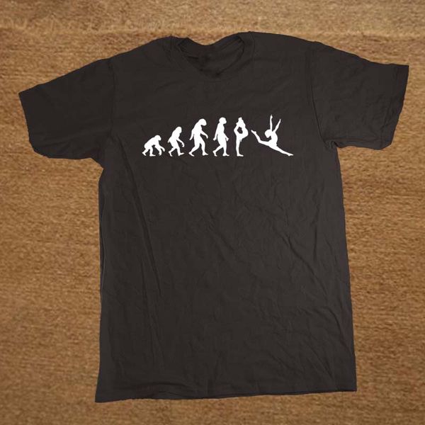 

evolution of gymnastics party funny t shirt tshirt men cotton short sleeve t-shirt tees