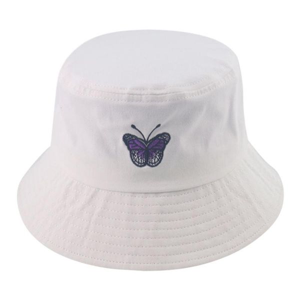 

бабочка лето fisherman ladies foxmother девушка bucket женщина caps розовых шляпы new синего fetmw garden2010, Black;white