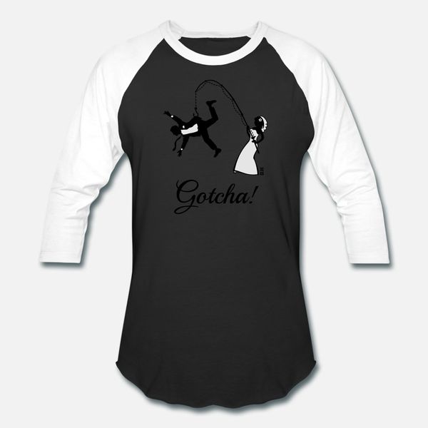 

gotcha bride fishing husband hen party t shirt men customized short sleeve size s-3xl standard fitness comfortable summer outfit shirt