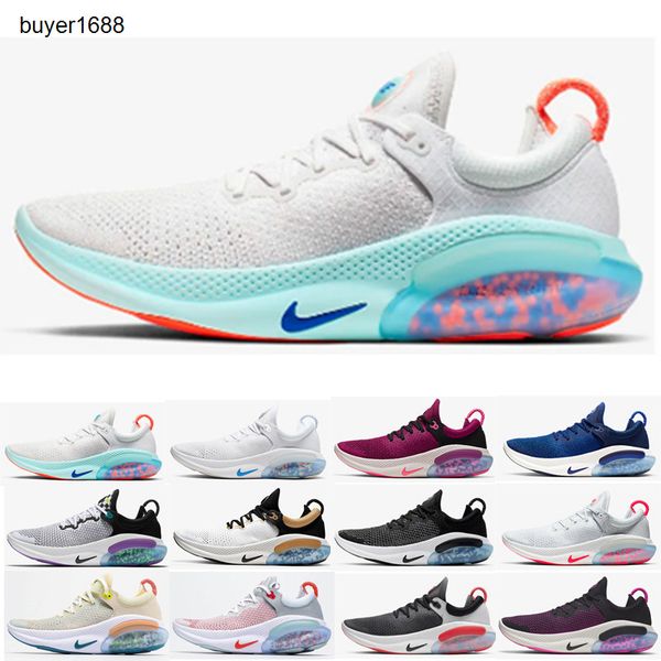 

2020 joyride run fk mens womens running shoes triple black white platinum racer blue designers sports sneakers utility size 36-45 hh789