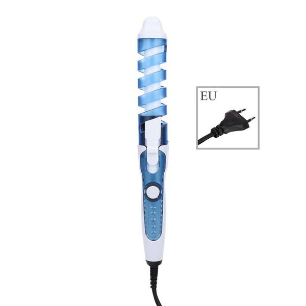 

electric spiral curling tool electric hair curlers automatic curling wand hair styling machine tool, Black