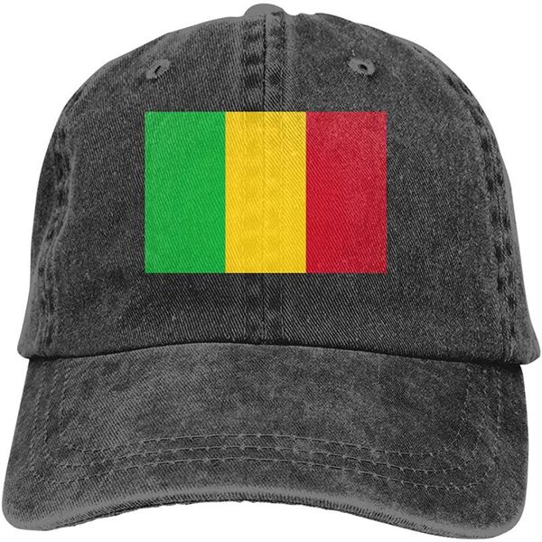 

mali flag soft casquette cap vintage adjustable baseball caps, Blue;gray