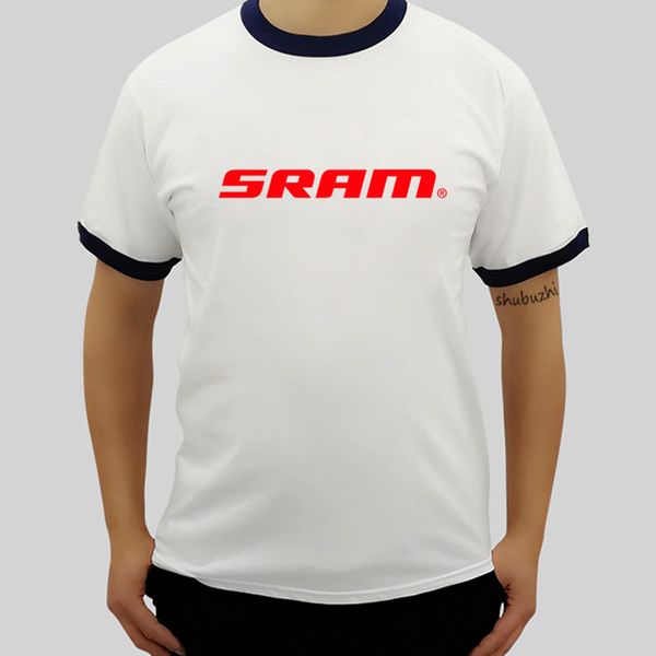 

new sram logo bicycle short sleeve black men's t-shirt raglan sleeve tee-shirt new fashion
