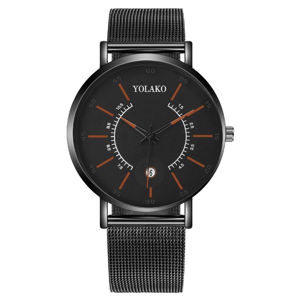 

creative arrivals trade watch new source foreign time-limited calendar mens fashion designers simple manufacturers mens watch explosion igqg, Slivery;brown