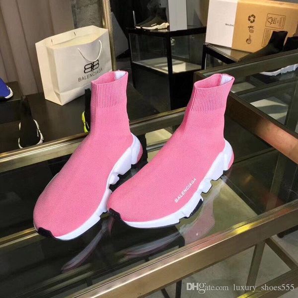 

size 34-45 with original box r luxury casual shoes, fashionable knitted stretch socks boots speed clear sole casual sneakers,gg
