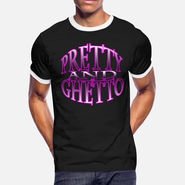 

pretty ghetto women s hoodie t shirt men print 100% cotton size s-3xl slim fitness funny casual summer vintage shirt