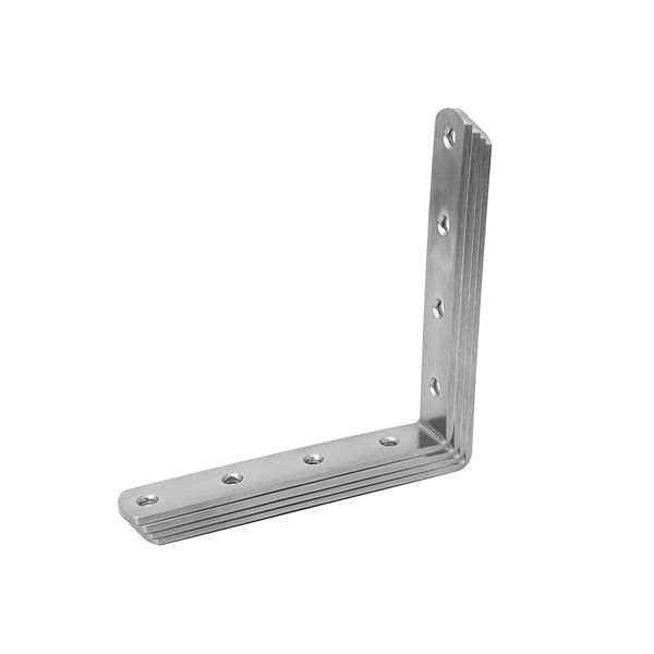 

4pcs corner brace shelf bracket l shaped wall 90 degree stainless steel joint