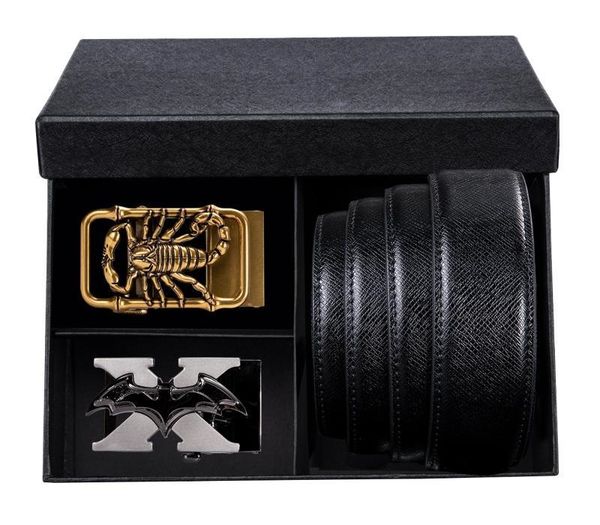 

Newest Fashion Luxury Mens Belt High Quality Genuine Leather Automatic Buckle Belts Causal Business Men Strap Men's Gift DiBanGu