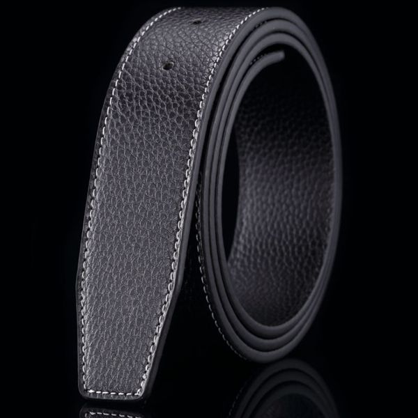 

belt men's belt ladies belt classic business casual retro new fashion trend gold buckle silver buckle smooth buckle black brown