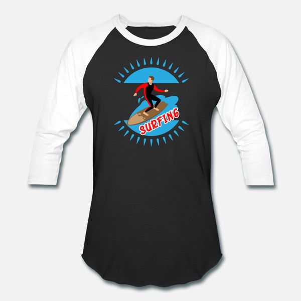 

серфинг surfer парусный спорт виндсерфинг водные виды спорта тенниска мужчины дизайнер майка crew neck охладиться интересная рубашка new sty