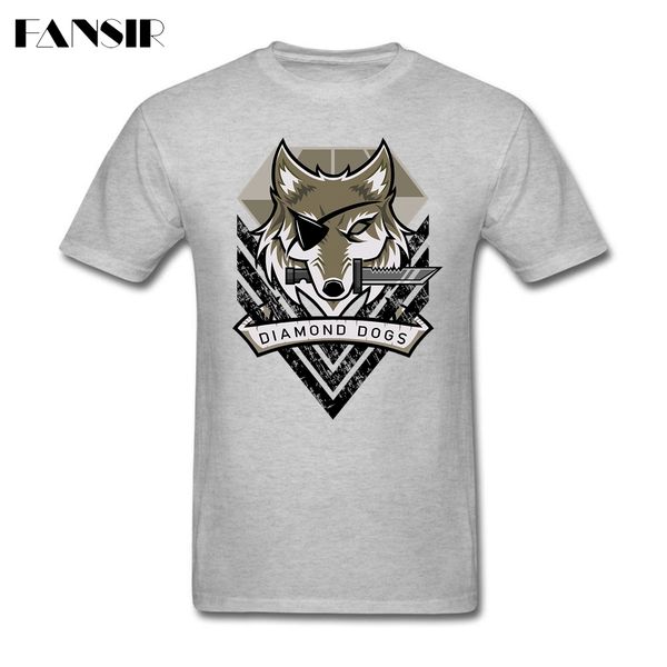 

dogs of war short sleeved t shirt teenage diamon dog new design camisetas pure cotton o-neck men t-shirt for group