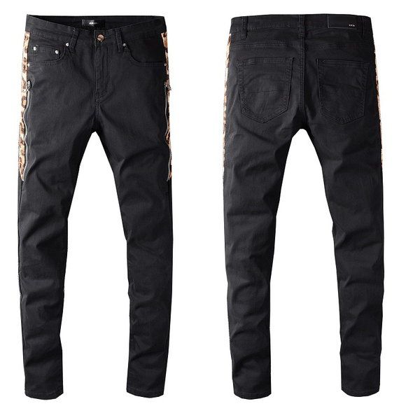 

fashion mens denim jeans fashion mens jeans true slim washed zipper decorated urban casual pants straight denim men jeans, Blue