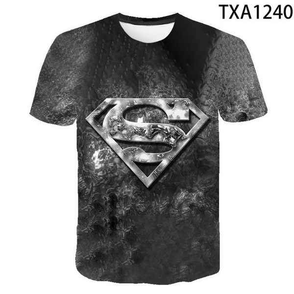 

superman 3d boy girl printed cool 3d print shirts comics anime oversized men clothing