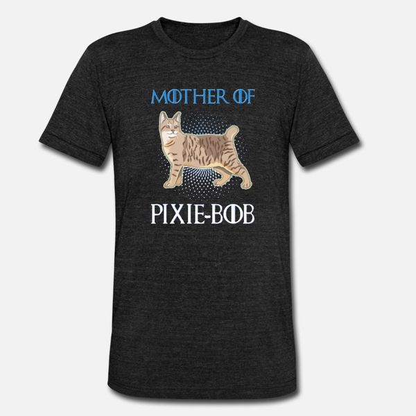 

pixie bob t shirt men crazy short sleeve crew neck clothes crazy fashion summer style pictures shirt