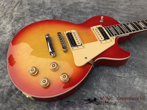 

china electric guitar oem shop standard electric guitar abr - 1 bridge les vos 6 strings electric paul guitar