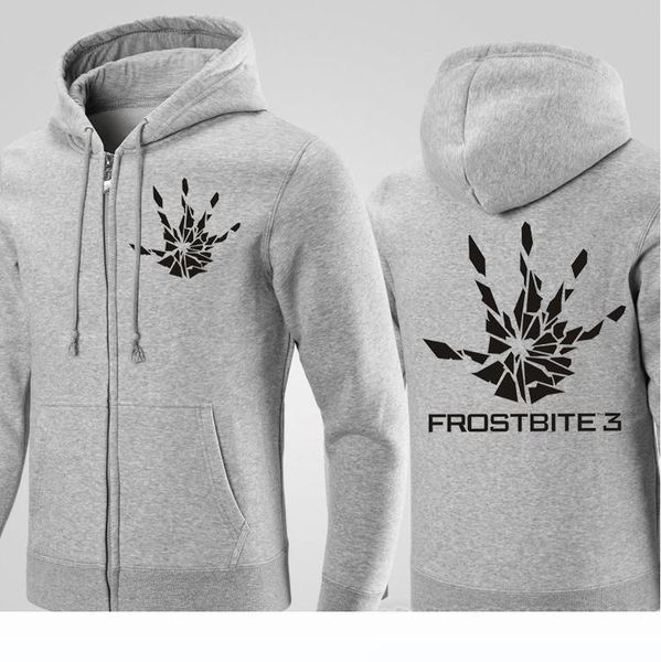 

battlefield iv frostbite logo cotton cosplay hoodie coat costume jacket game limited causal hoodie sweat suit, Black