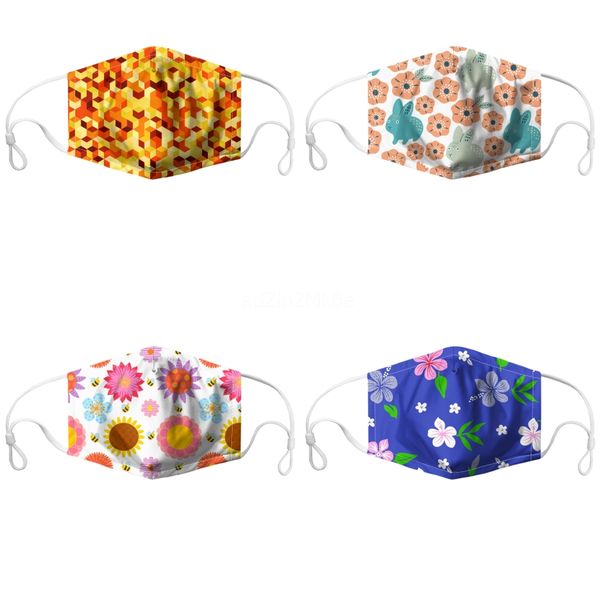 

print mask face masks fabric prectivemask proof washable cubrebocas#626, Black