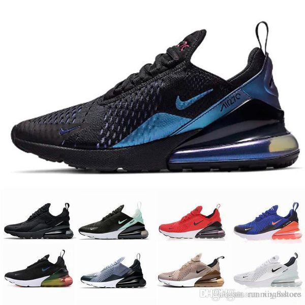 

air bred 270 max men women running shoes university red barely rose 27c triple black platinum tint p blue 270s sport sneakers