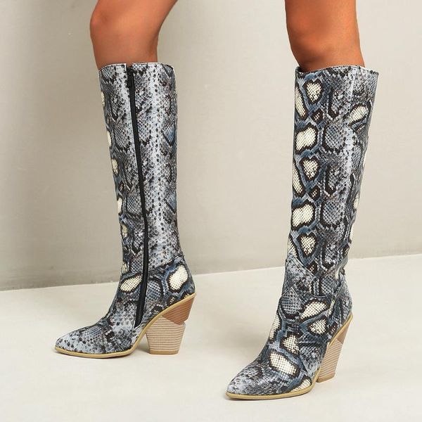

boots bonjomarisa girl mid calf pointed toe high heels zipper party dress women 2021 designer autumn shoes woman, Black