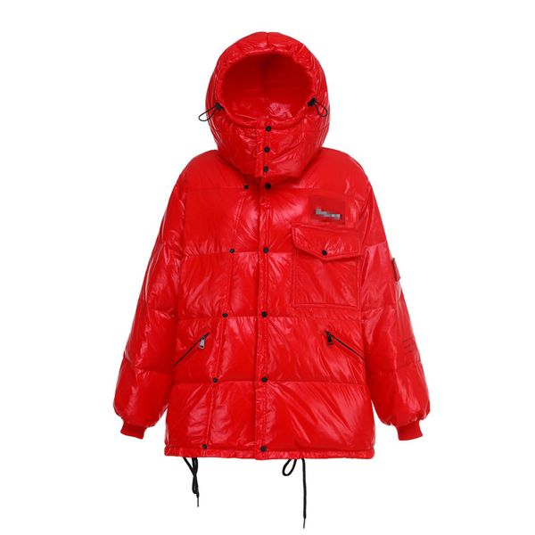 

women s down jacket winter long thickening of bread down coat, Black