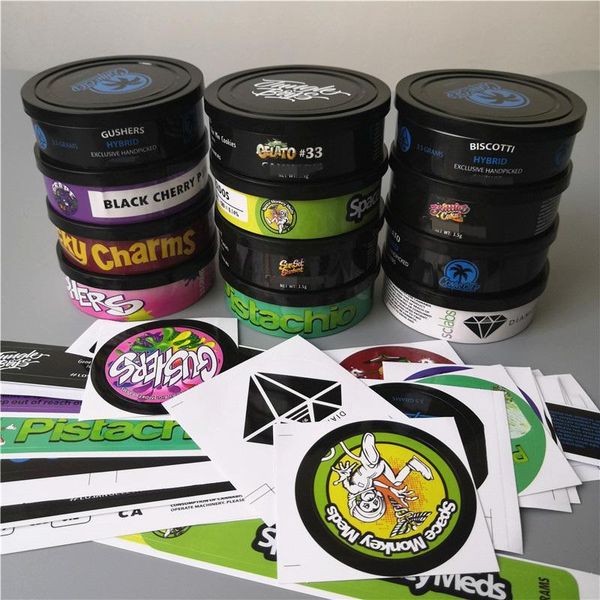 

cover lid tin off mix jungle proo2 clear herbtin 73.3*24mm peel boys cali tuna candry black smell pressitin wrhome gjmed