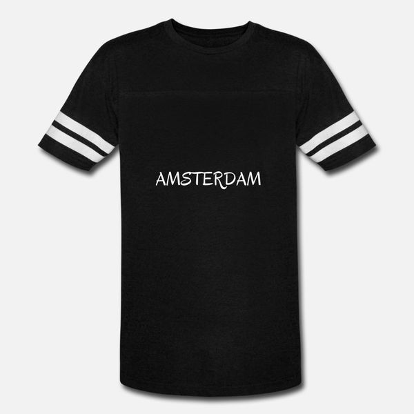 

amsterdam christmas gift netherlands t shirt men personalized 100% cotton s-xxxl leisure crazy comfortable spring letter shirt