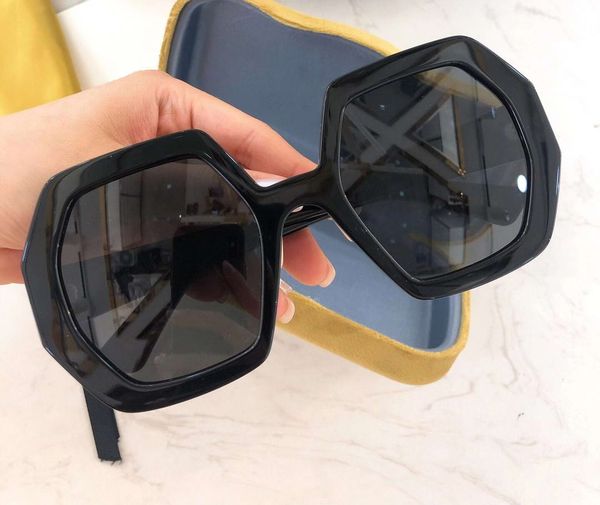 

fashion black sunglasses grey lens 0772s des lunettes de soleil fashion women sunglasses shades new with box, White;black